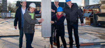 Start bouw van de nieuwbouw op het Operaplein.